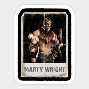 Marty Wright Sticker